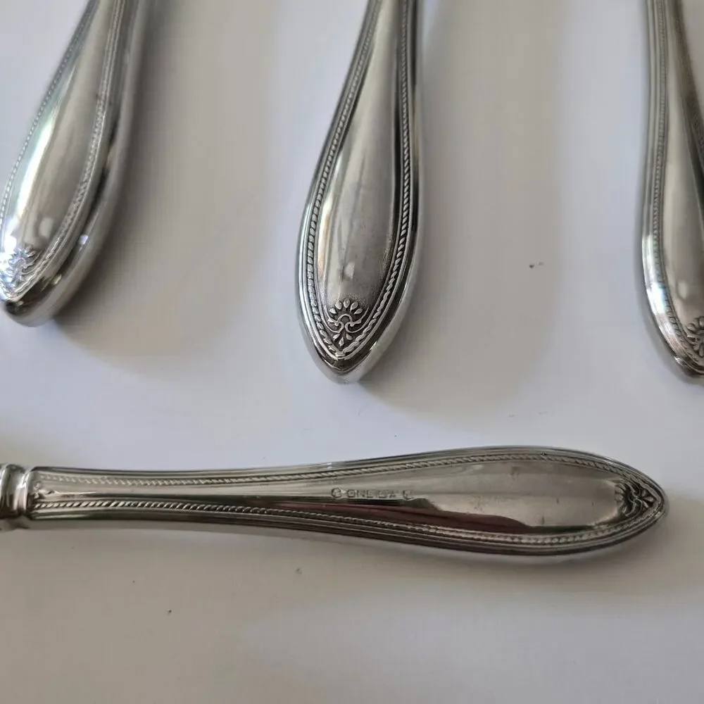 Oneida Sheraton Cube Mark Four (4) Piece Serving Set EUC